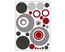 Circles and Dots Wall Decal 
