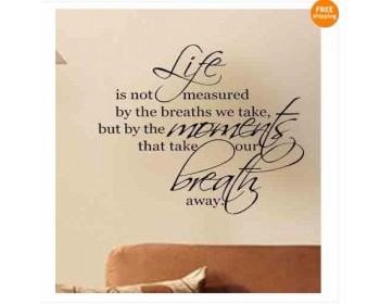 Cherish Your Life Wall Quote