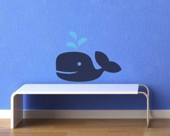 Little Whale Wall Decal Animal Stickers For Nursery Little Whale Wall Decal Animal Stickers For Nursery