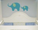 Elephants Wall Decal Animal Stickers For Nursery