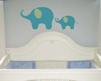 Elephants Wall Decal Animal Stickers For Nursery Elephants Wall Decal Animal Stickers For Nursery