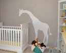 Giraffe Wall Decal Animal Stickers For Nursery