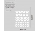 Butterflies Animal Wall Art Beautiful Vinyl Stickers