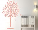 Popular Tree with Birds Wall Decal Vinyl Tree Art Stickers