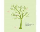 Tree and Lovely Birds Wall Decal Nursery Vinyl Tree Art Stickers