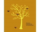 Tree and Lovely Birds Wall Decal Nursery Vinyl Tree Art Stickers