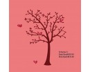 Tree and Lovely Birds Wall Decal Nursery Vinyl Tree Art Stickers