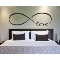Infinity Love Quotes Wall Decal Quotes Vinyl Art Stickers