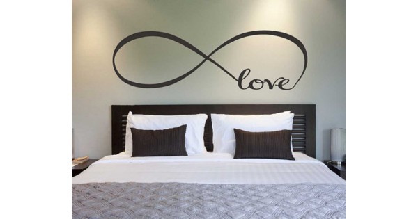 Infinity Love Quotes Wall Decal Quotes Vinyl Art Stickers